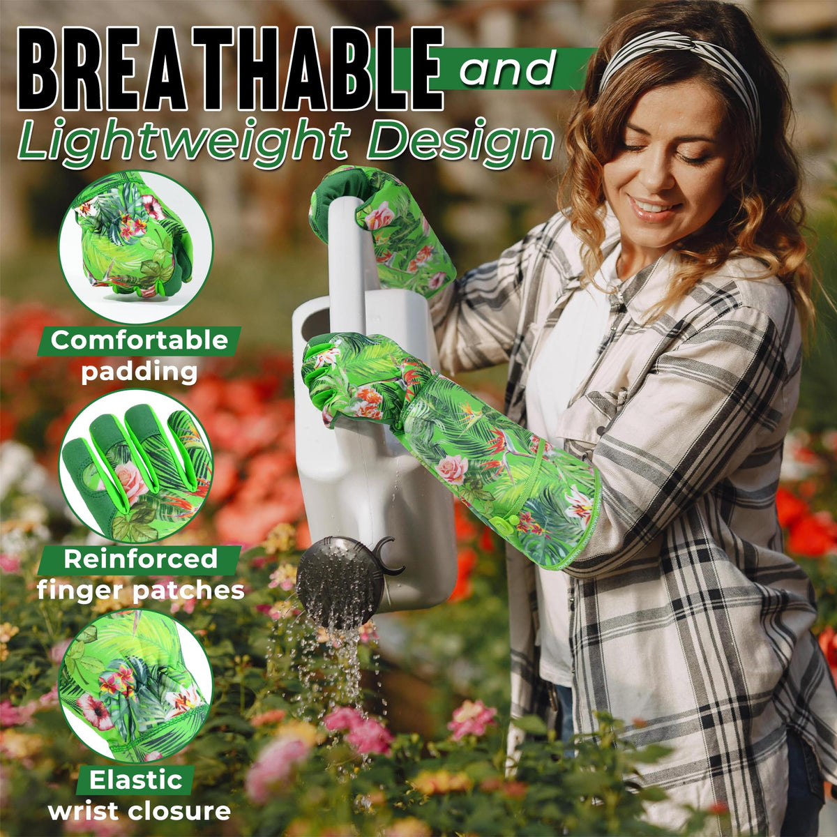 HANDLANDY scratch-resistant palms guard against scratches when handling roses and cacti.