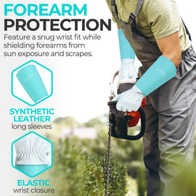HANDLANDY gloves offer padding on palms and fingertips for comfortable grip.