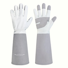 HANDLANDY thorn-proof long gloves for rose pruning protect hands and forearms.