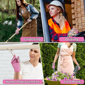 HANDLANDY gloves versatile for gardening, driving, and DIY tasks.