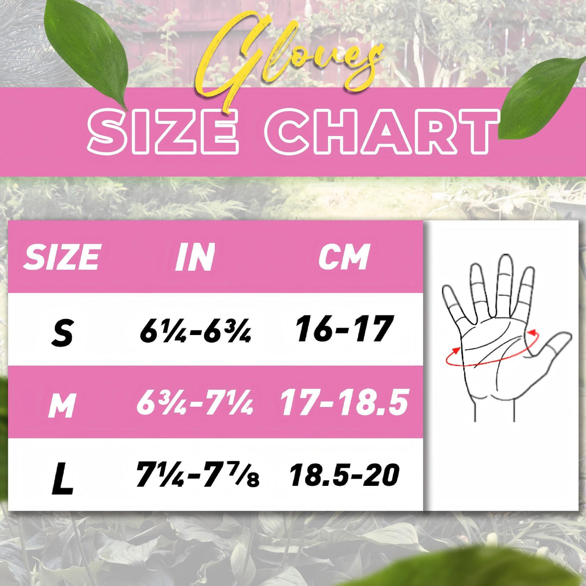 HANDLANDY women's gloves suitable for varied garden chores.