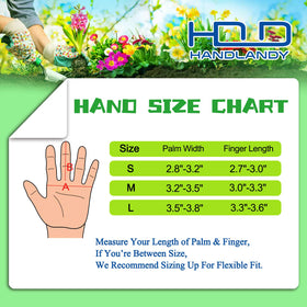 HANDLANDY yard work gloves suitable for pruning, lifting trimmed items, and tools