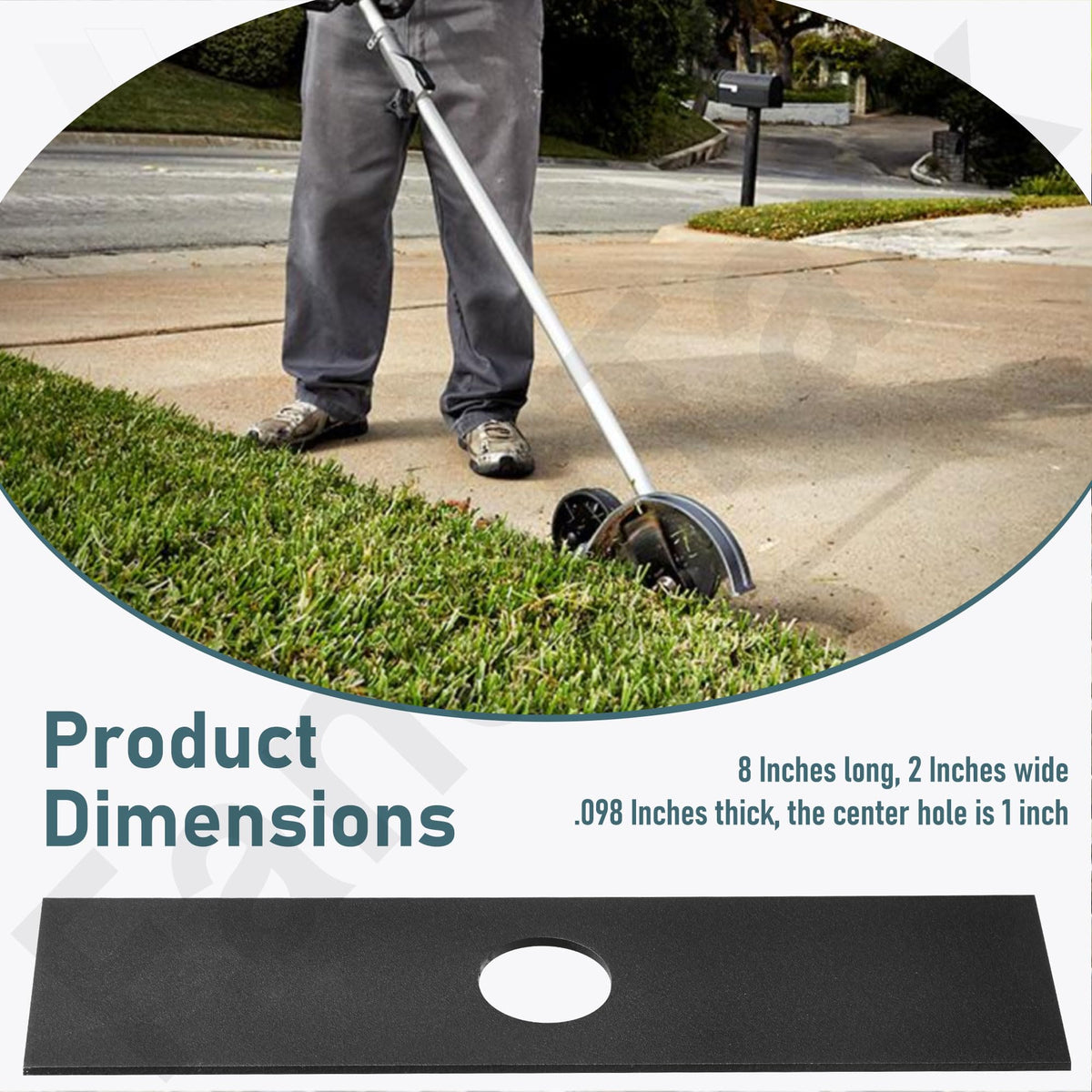 HandyTek AEB0800 blade compatible with EDX2000-C models for edging.