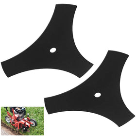 HandyTek center-hole 9-inch 3-point edger blade in a 2-pack for quick replacements.