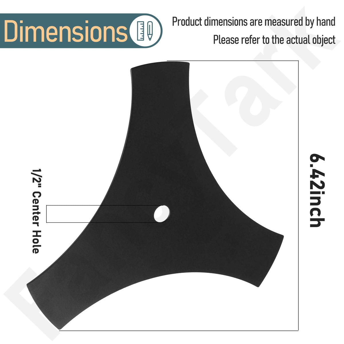 HandyTek edger blade compatible with Craftsman gas edgers for reliability.