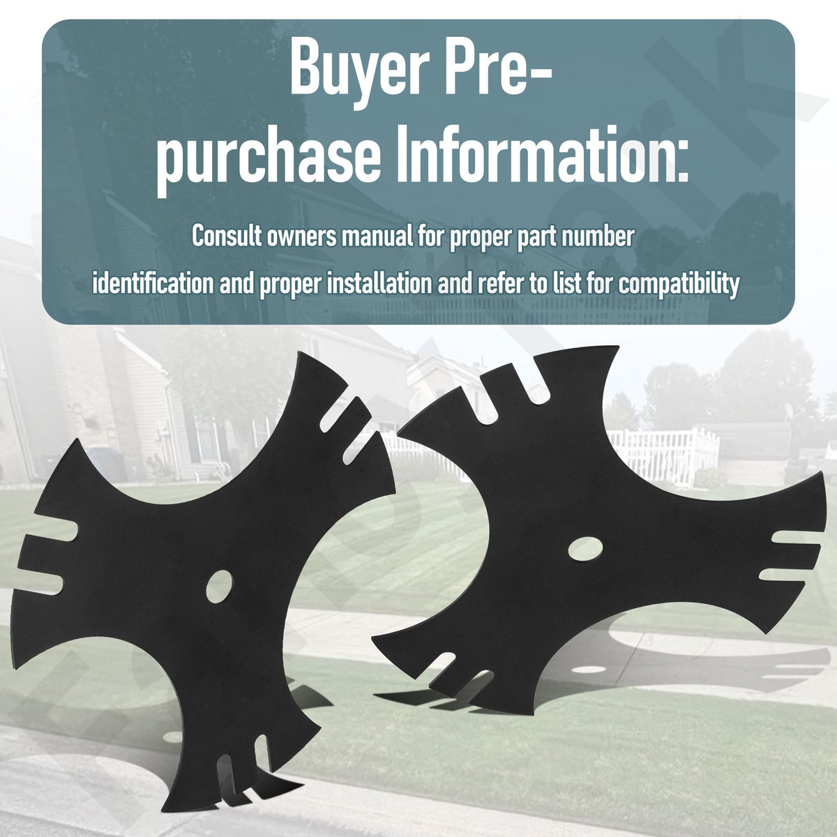 HandyTek easy-install replacement blade for quick lawn edging
