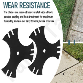 HandyTek star blade design enables fast edging along borders