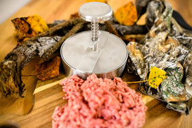Hanerk XL Burger Press ideal for shaping sausage patties and bulk meat servings