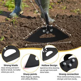 HANGMAICOME adjustable length from 28 to 55 inches for standing comfort.