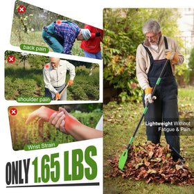 Hangmaicome bolt-lock head stays secure under tough yard tasks.