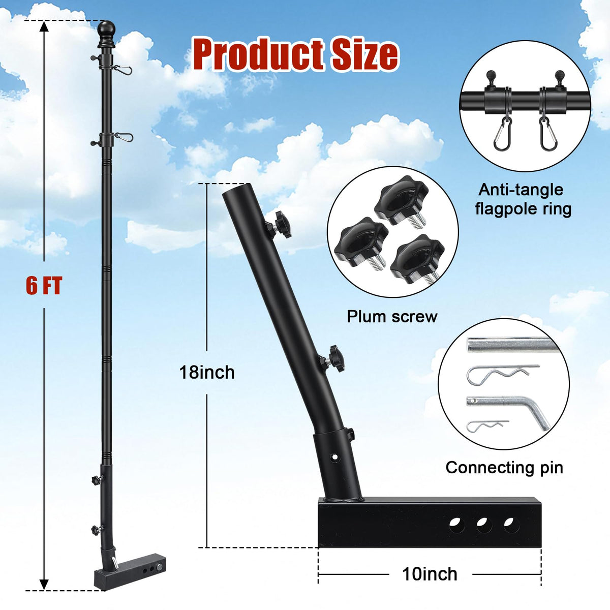 HangMaicome quick-install requires no tools for fast setup.