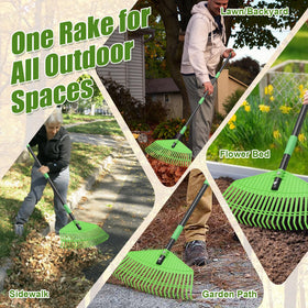 Hangmaicome easy-clean storage reduces clutter after yard work.