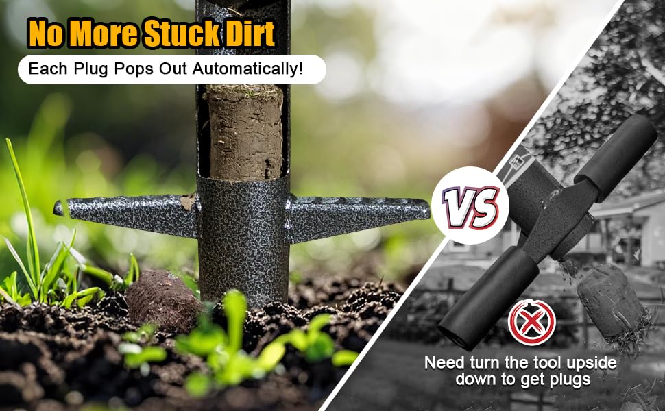 HANGMAICOME easy stand-up planting reduces bending