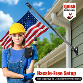 Hangmaicome ideal for holidays and daily patriotic displays