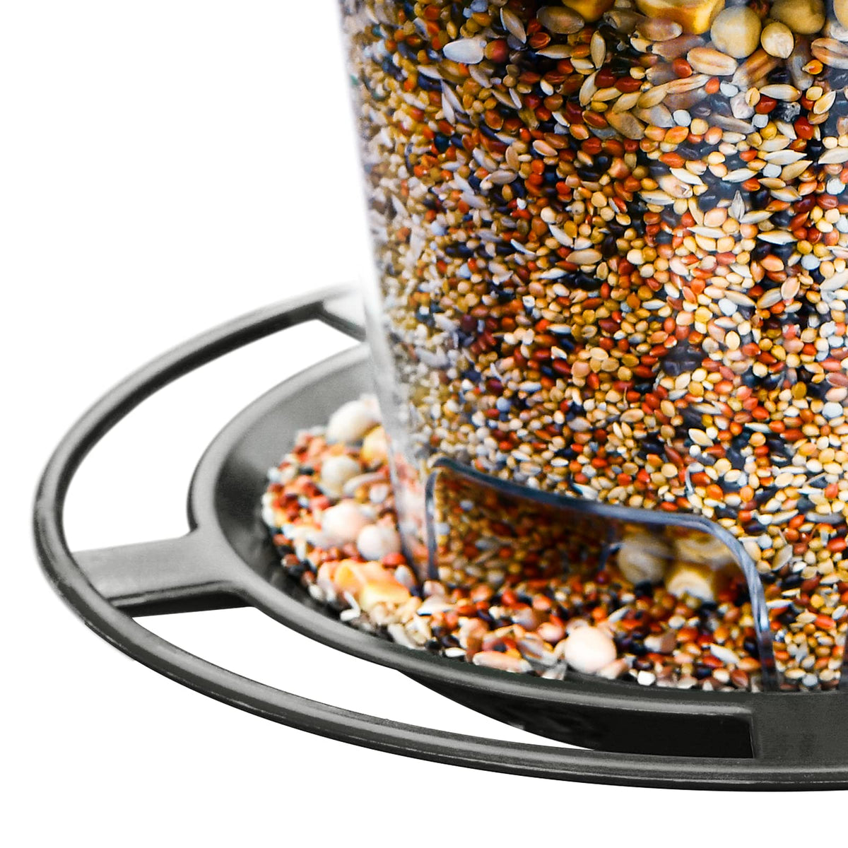 Hanizi Outdoor hanging feeder shown in a garden setting.