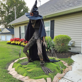 hannger ground anchors with black rust-resistant coating amid outdoor weather conditions