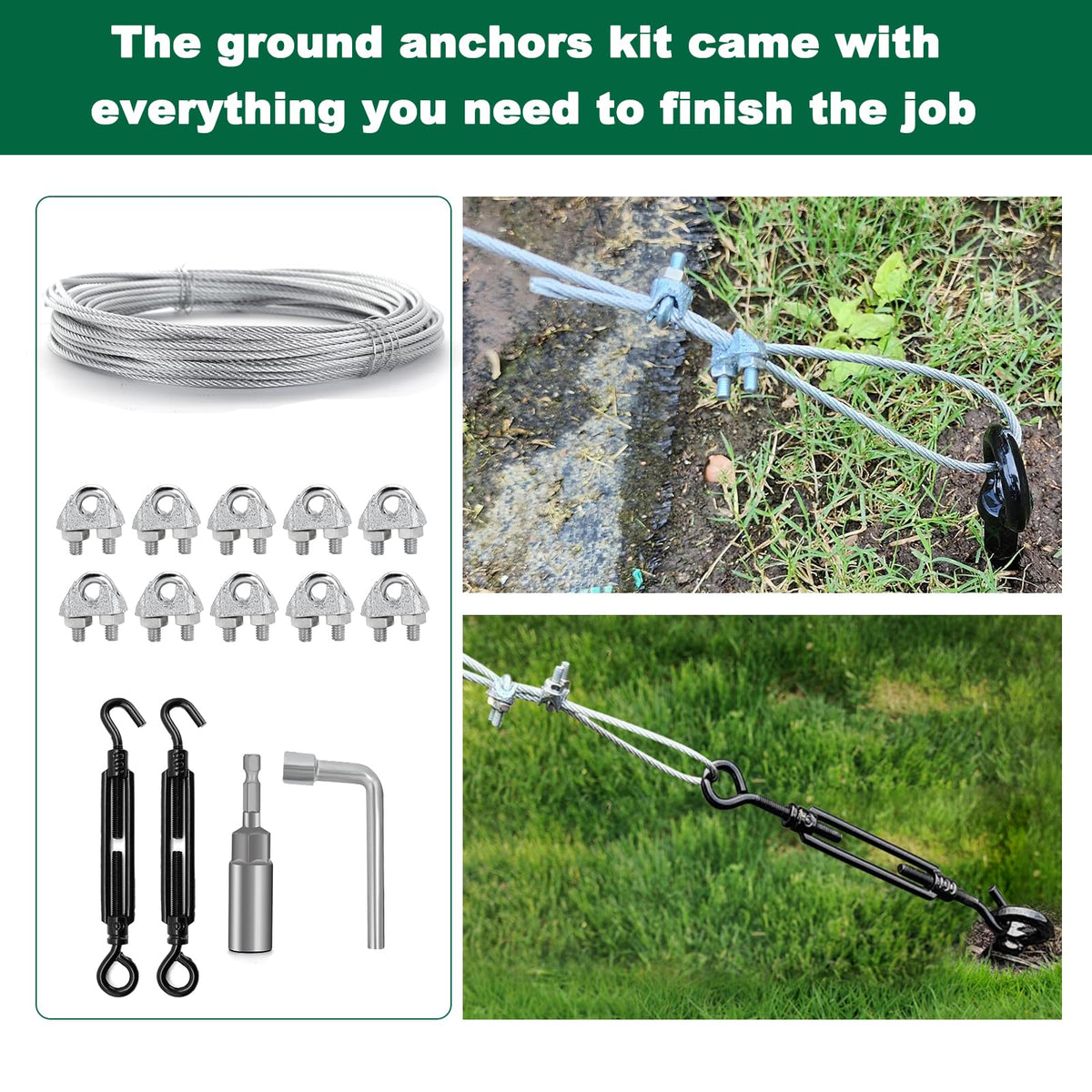 hannger anchor securing a canopy or gazebo against wind and movement