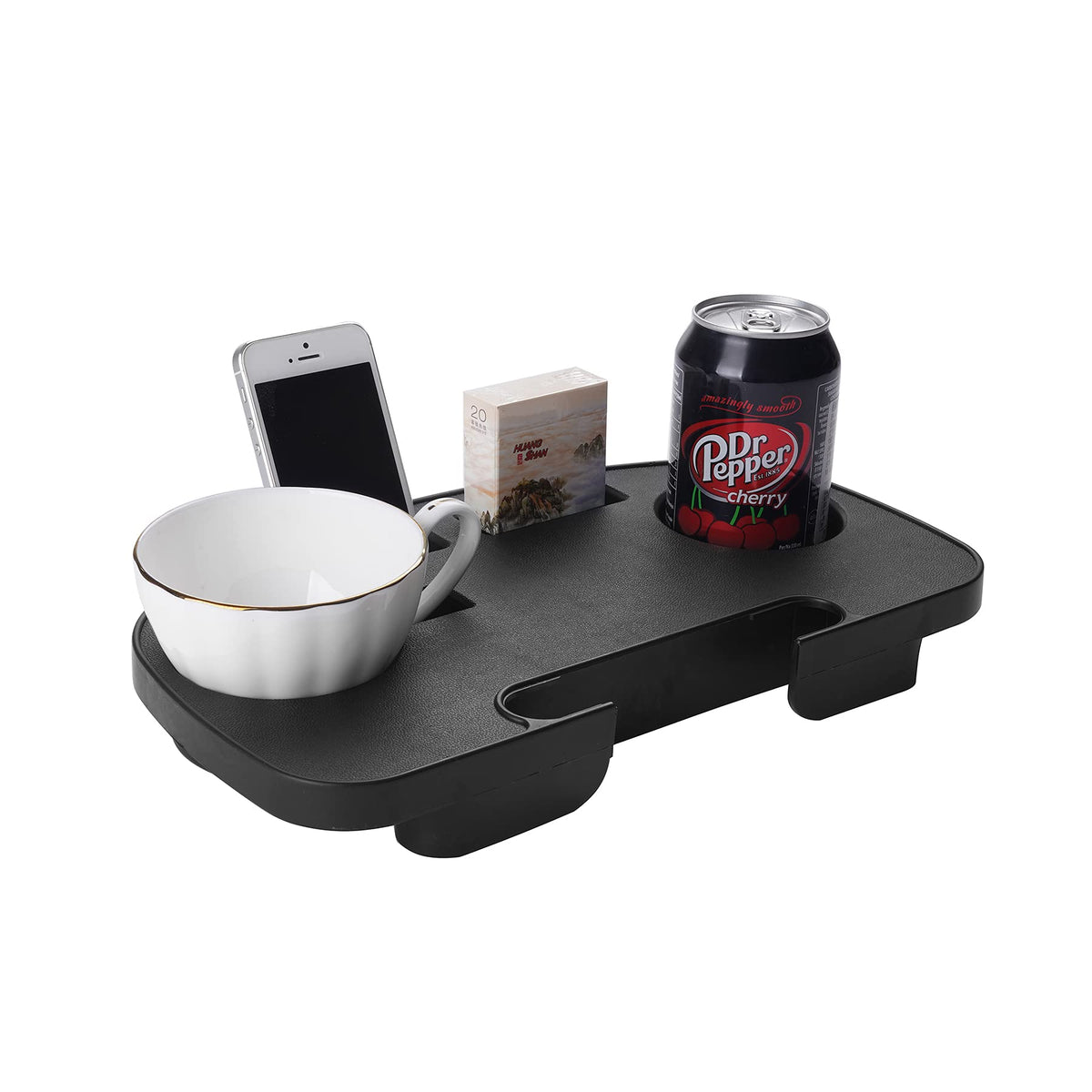 Hanperal mobile-device-slot holds phones securely during relaxation