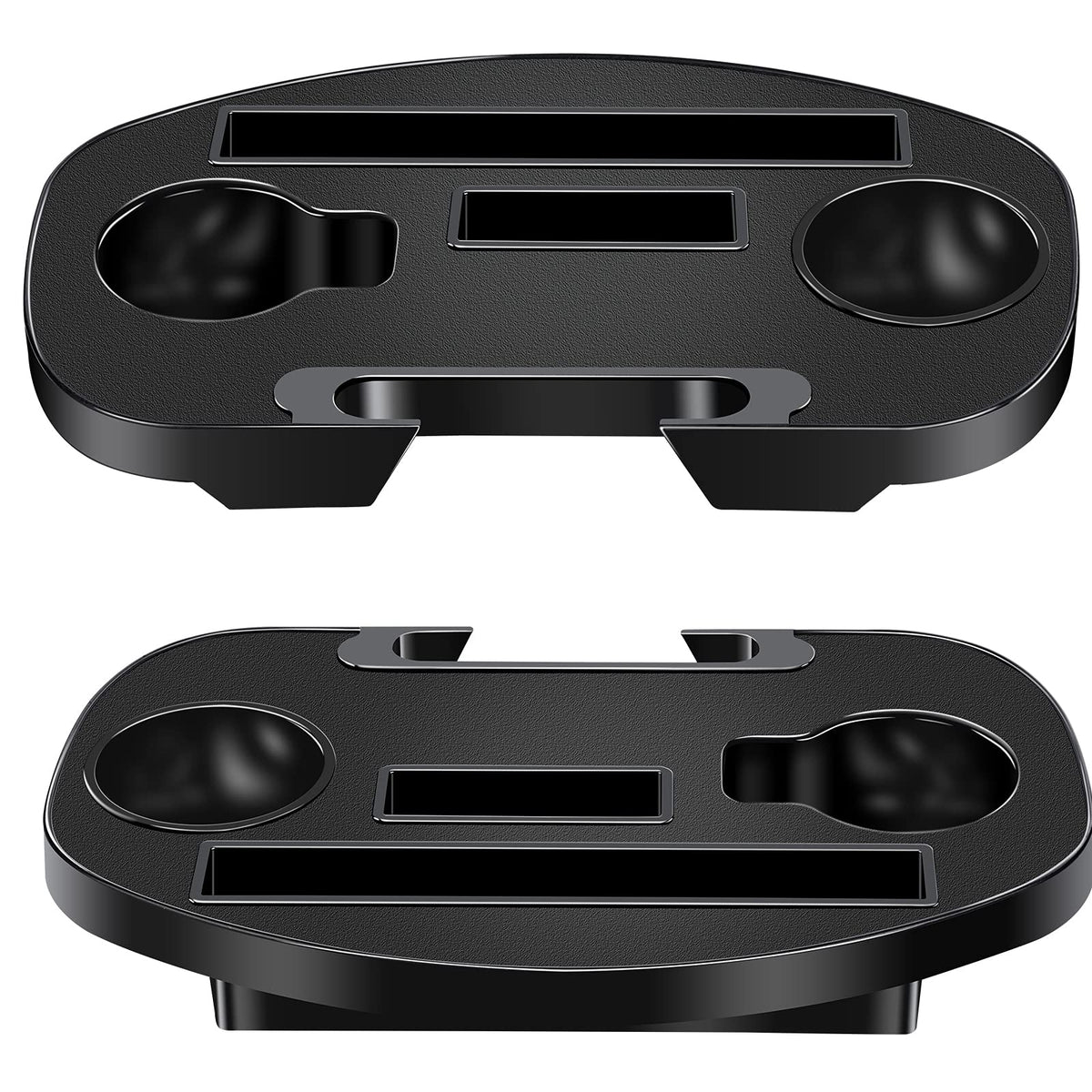 Hanperal zero gravity tray ipad slot keeps your tablet within reach.