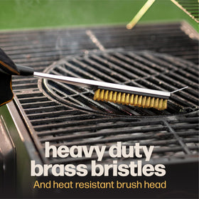 Hans Grill no-soap cleaning for quick stone maintenance