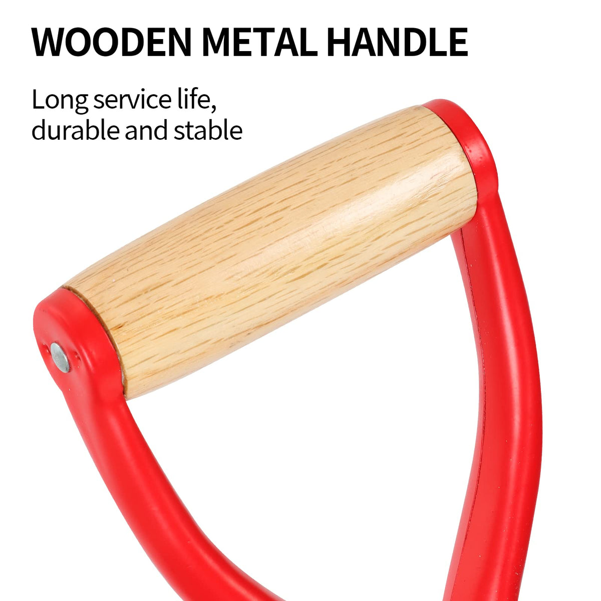 HANTOP 43-inch length offers comfortable reach for trenches.