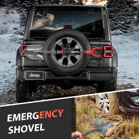 HANTOP digging shovel handling soil, dirt, and gravel for versatile projects.