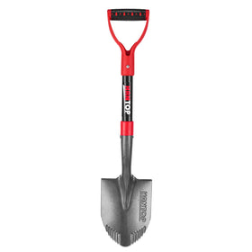 HANTOP mini shovel blade for precise digging and root cutting in tight spaces.