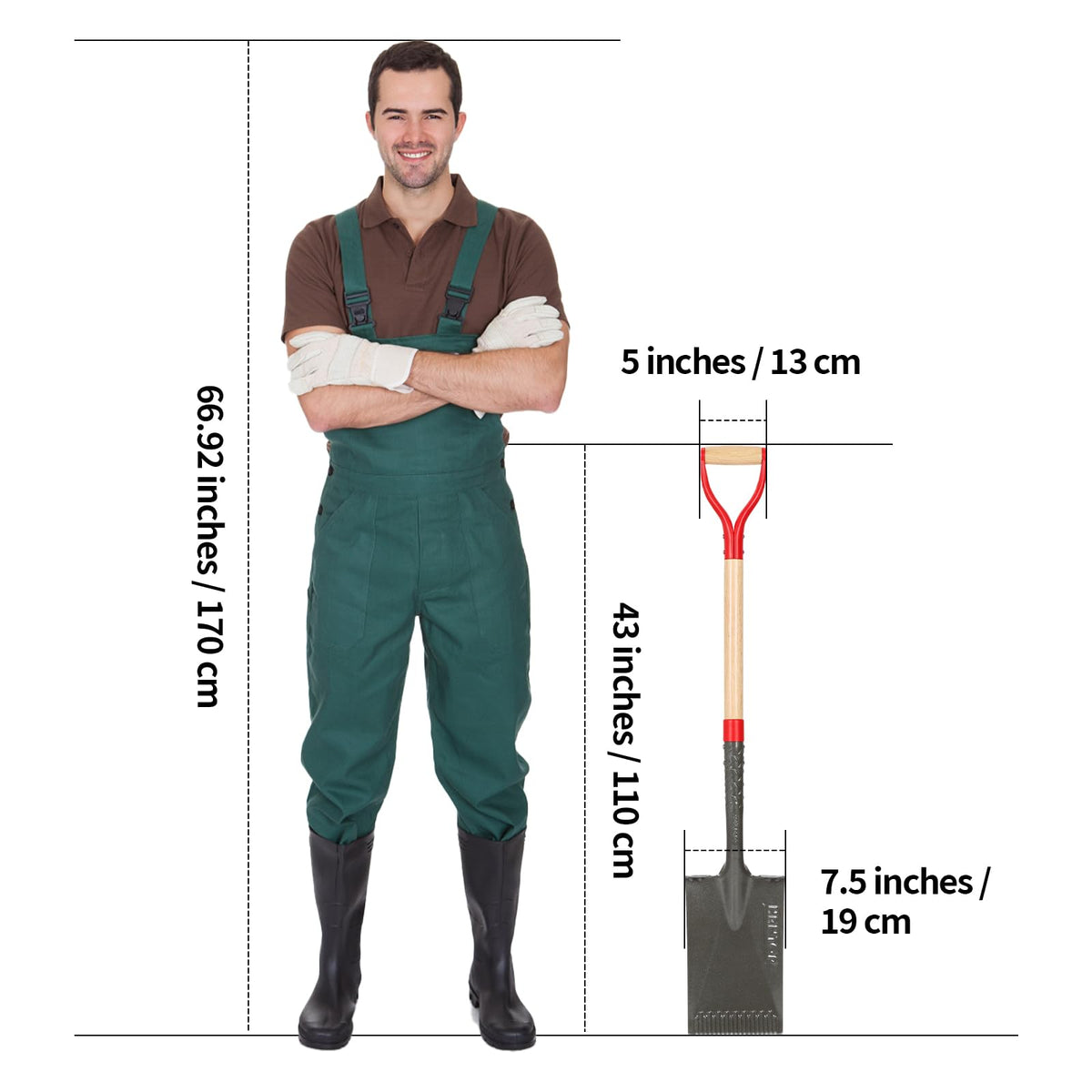 HANTOP sawtooth blade helps penetrate hard soil efficiently.