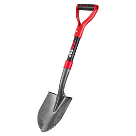 HANTOP small shovel with round head for precise digging in tight spaces.