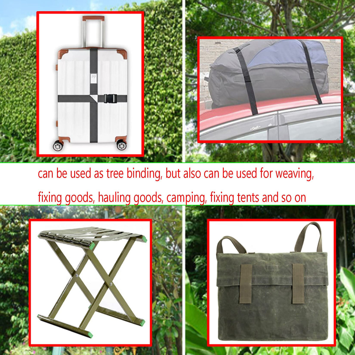 HanyHere 1800lb-strength tree tie for heavy wind protection