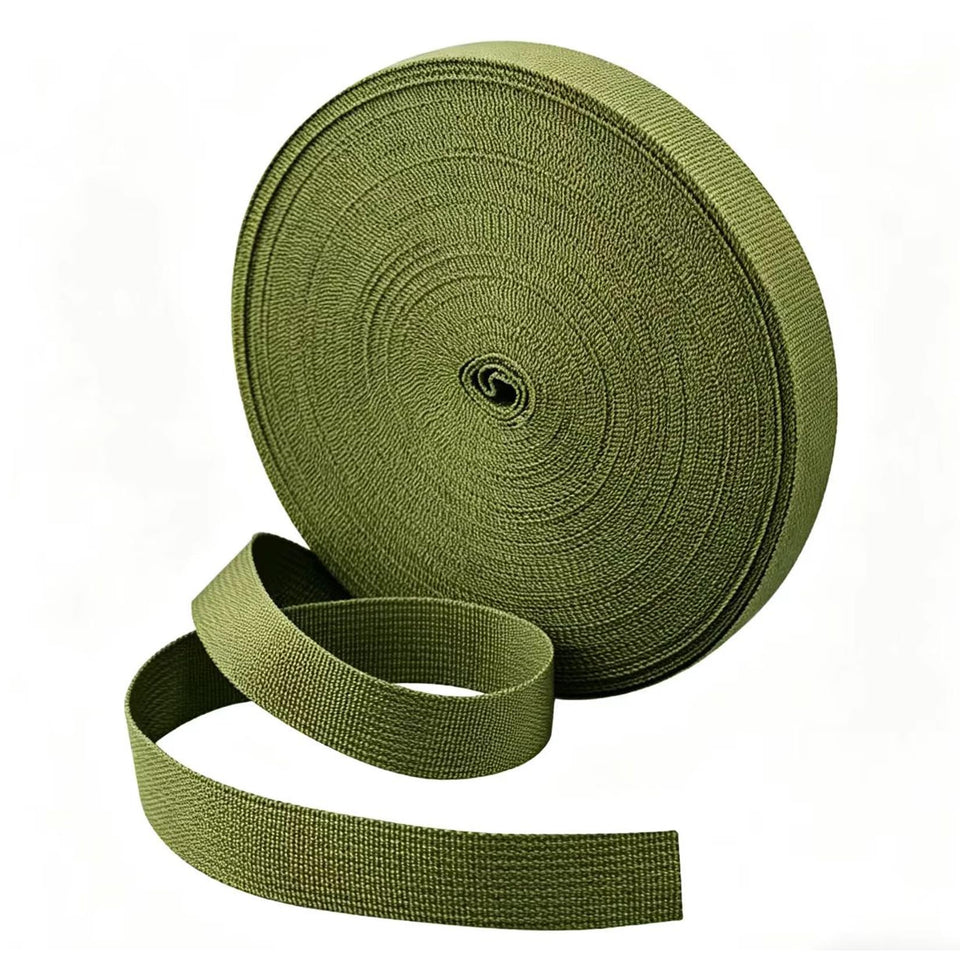 HanyHere army green tree tie roll for sturdy tree support