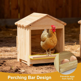 HaoCpetslian indoor outdoor hen house for home yards