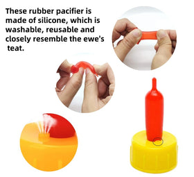 Haokixin easy-to-clean bottle system simplifies daily livestock feeding.