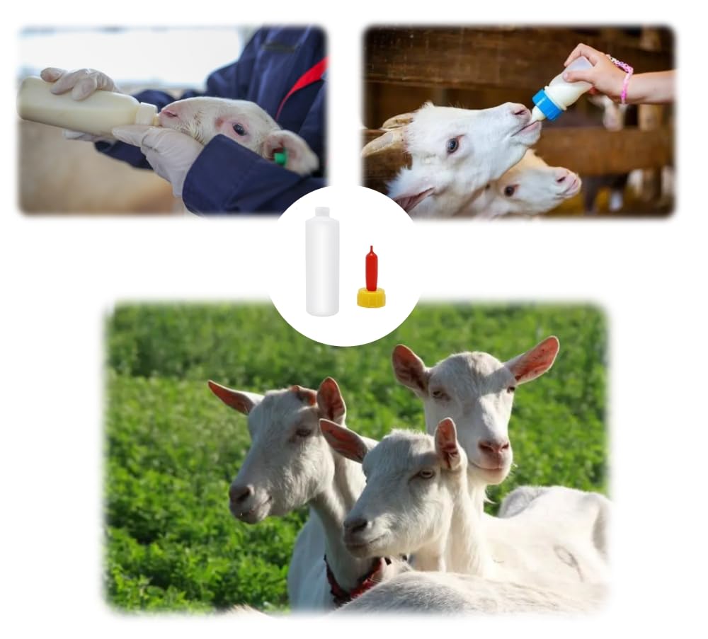 Haokixin lamb bottle multi-use design supports various small animals.