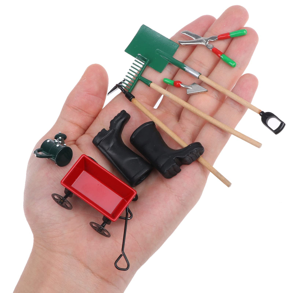 Haomian miniature rake for micro-landscapes, vivid color