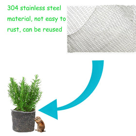 HAORESULT buried barrier protects roots from gophers and voles