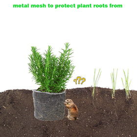 HAORESULT gloves included for simple garden installation