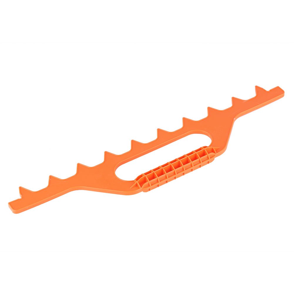 Haosie orange accessory protects frame alignment during hive maintenance sessions