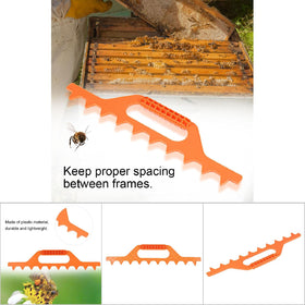 Haosie frame-spacing tool supports precise spacing between partitions for consistent brood placement