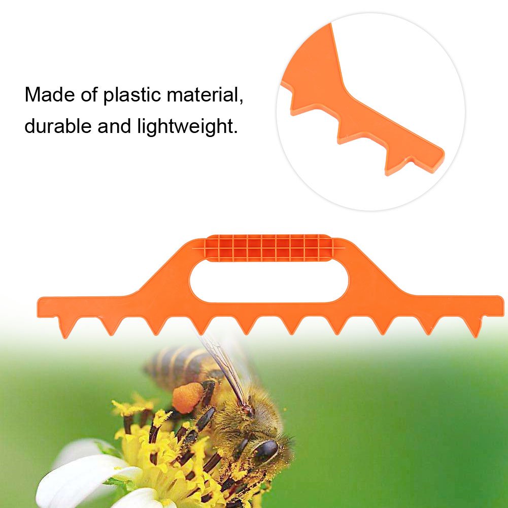 Haosie plastic frame spacer aids tidy hives, reducing frame clutter during inspections