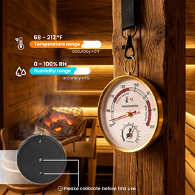 HAPANGODIR wall-mount setup offers easy placement in your sauna.