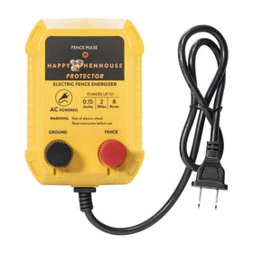 Happy Henhouse charger front view with compact plug-in design for easy setup