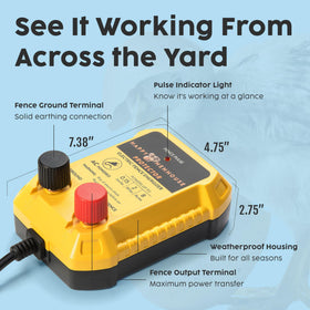Happy Henhouse charger weather-resistant housing built to withstand real farm conditions
