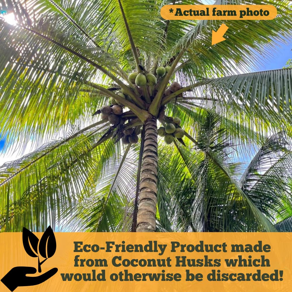 Happy Trees Hemp Coco Coir low-salt buffered formula minimizes salt buildup in roots.