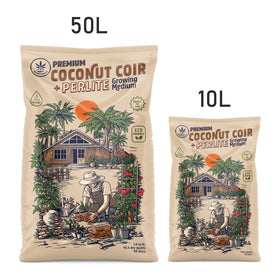 Happy Trees pre-expanded coir bags – ready-to-use, quick setup for containers.
