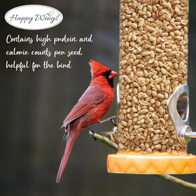 Happy Wings 5-pound bag ready for backyard bird lovers.