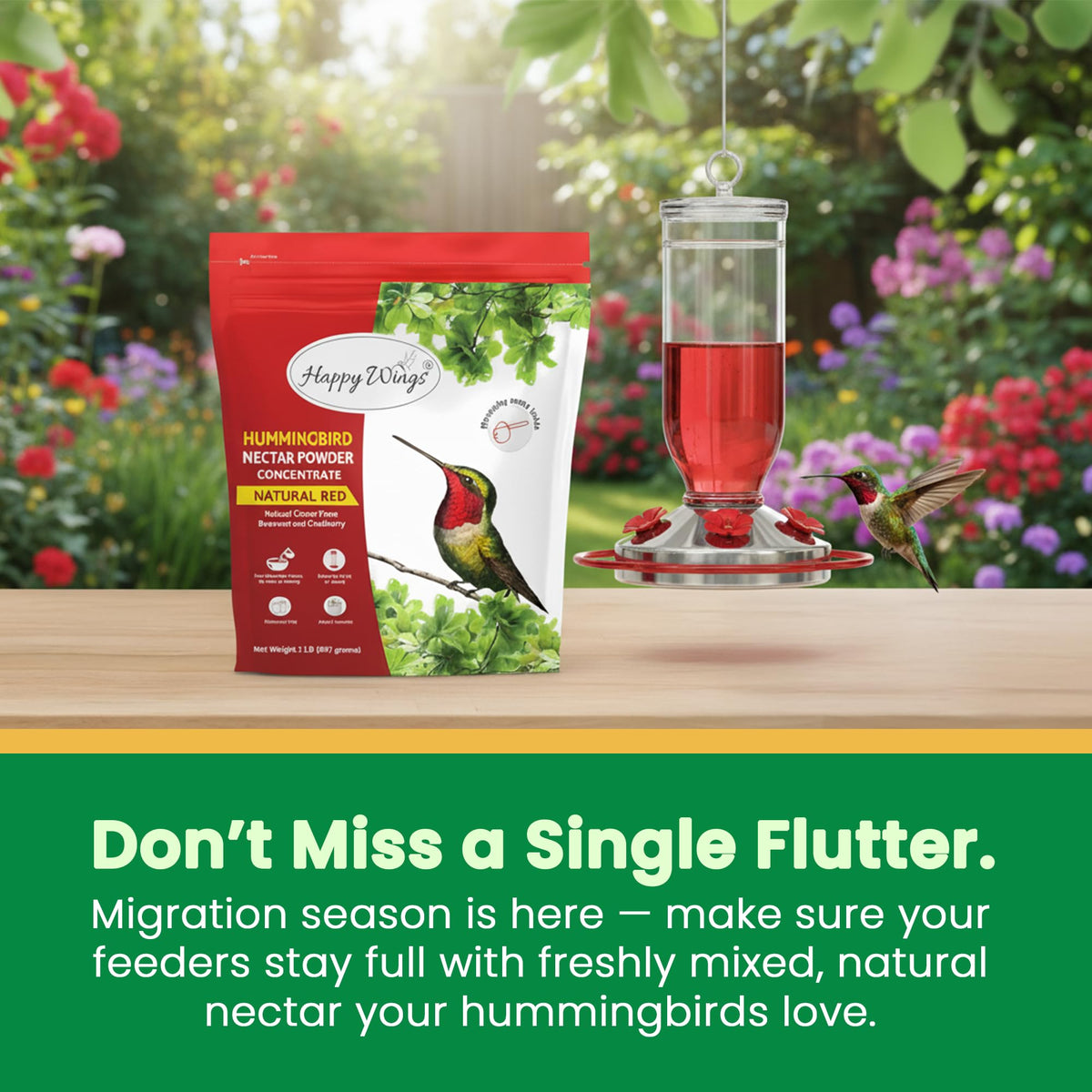 Happy Wings beetroot-color nectar adds natural tint for appeal
