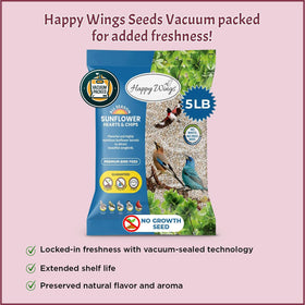 Happy Wings no grow seeds keeping yard tidy