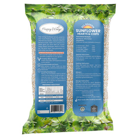 Happy Wings sunflower hearts no husk for clean feeding