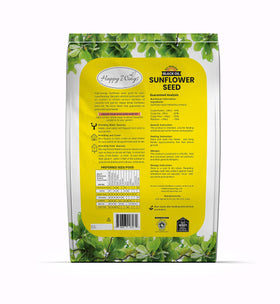 Happy Wings sunflower seeds quality-pack ensures freshness for birds